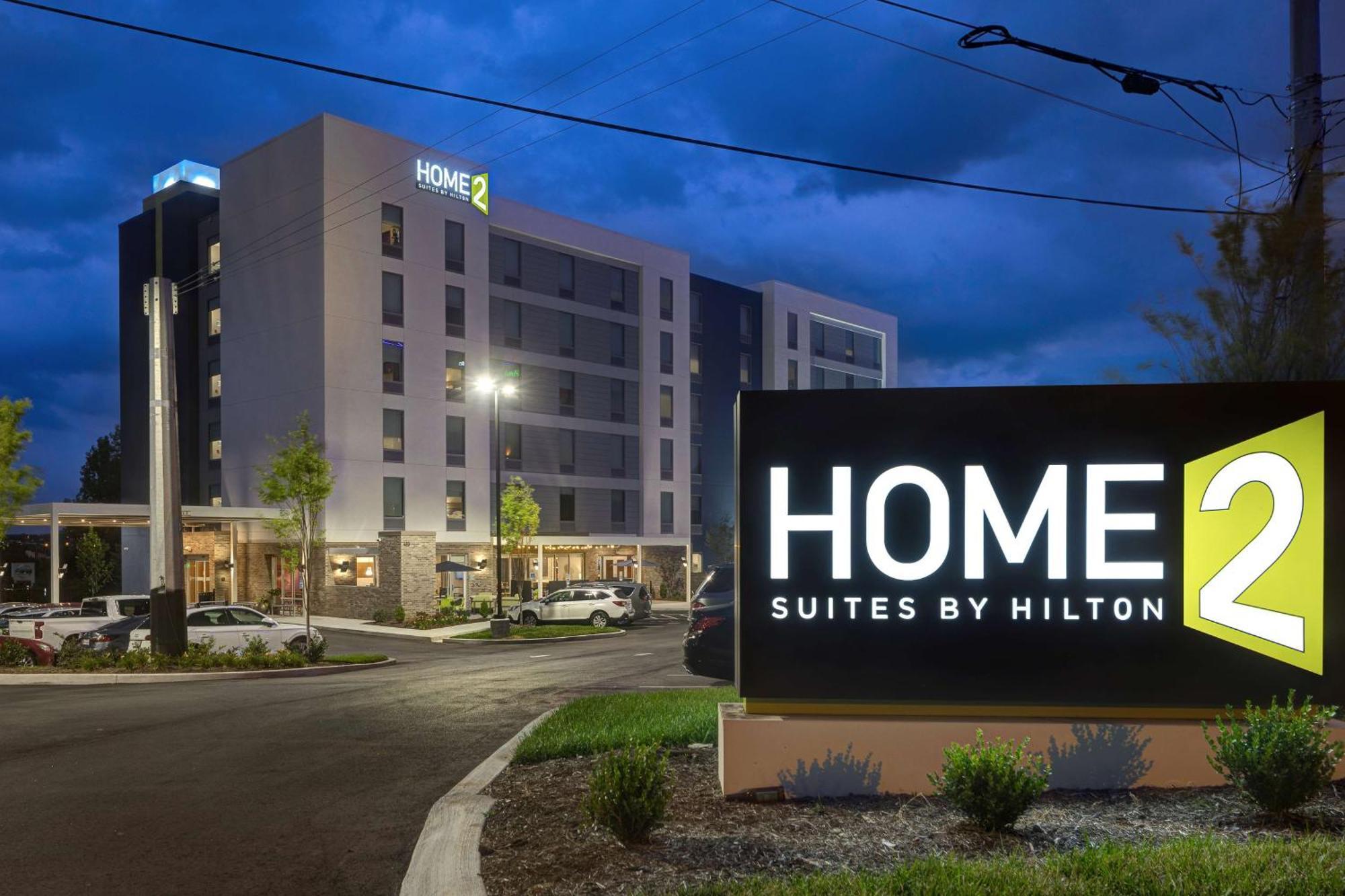 Home2 Suites By Hilton Nashville Downtown-Metrocenter Exterior foto
